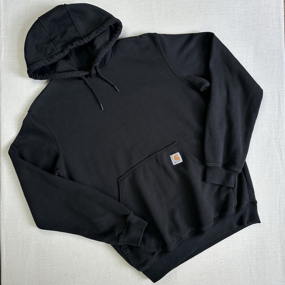 Carhartt K121 Loose Fit Midweight Men's Hoodie Sweatshirt Pullover Black size S